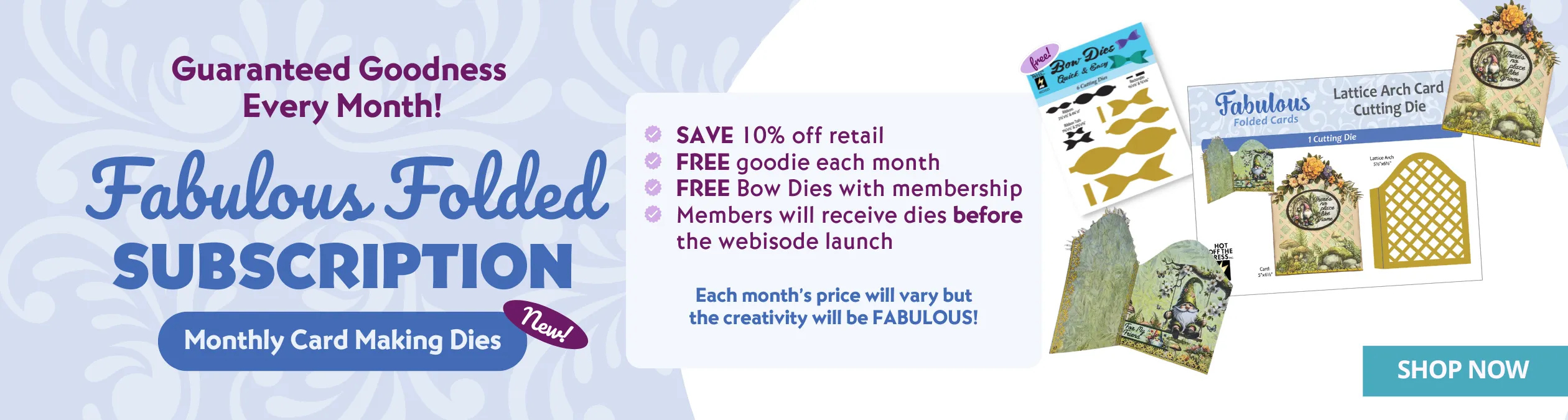 Fabulous Folded Subscription